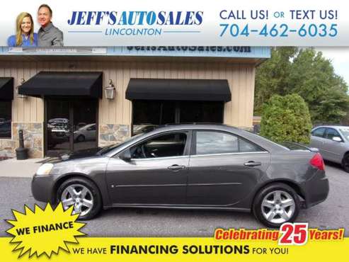 2008 Pontiac G6 1SV Sedan - Down Payments As Low As $500 for sale in Lincolnton, NC