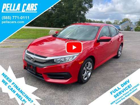 2018 Honda Civic 40, 501 Miles Southern PA VIDEO Tour/Test for sale in Spencerport, NY