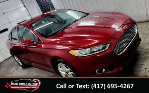 2013 Ford Fusion SE Sedan 4D - - by dealer - vehicle for sale in Springfield, MO