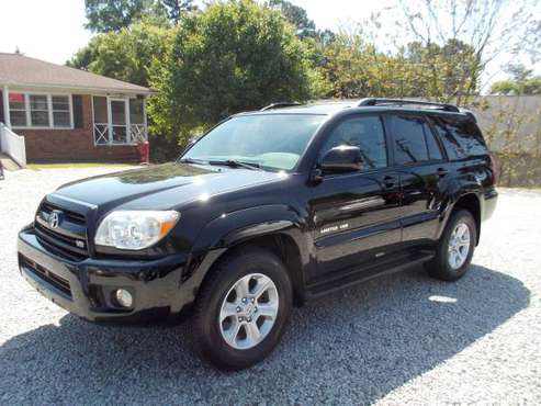 2007 TOYOTA 4RUNNER LIMITED V8 AWD, Accident free, 2 owner, low for sale in Spartanburg, SC
