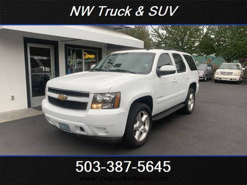 2007 CHEVY TAHOE LT 4X4 5.3L 4WD 3RD ROW SEATING for sale in Milwaukee, OR