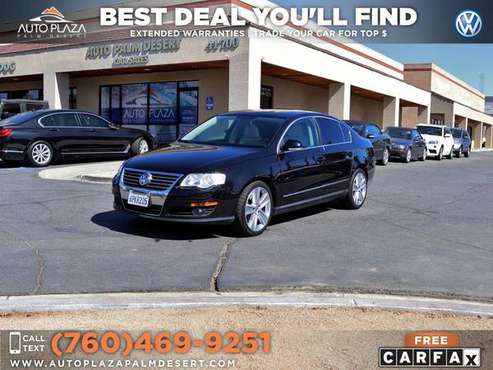 🚗 2010 Volkswagen *Passat* $179 /mo Leather, Sunroof, Clean for sale in Palm Desert , CA
