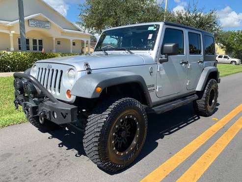 2013 JEEP WRANGLER UNLIMITED SPORT LOW MILES, EASY FINANCE for sale in Fort Lauderdale, FL
