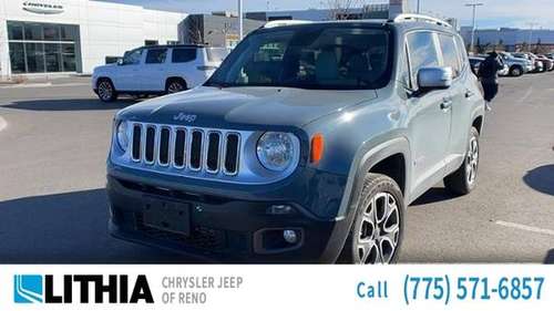 2018 Jeep Renegade Limited 4x4 - - by dealer - vehicle for sale in Reno, NV