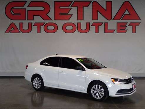 2015 Volkswagen Jetta Sedan SE PZEV 4dr Sedan 6A, White for sale in Gretna, NE