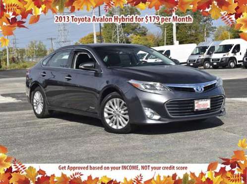 Get a 2013 Toyota Avalon Hybrid for $179/mo BAD CREDIT NO PROBLEM -... for sale in Wilmette, IL