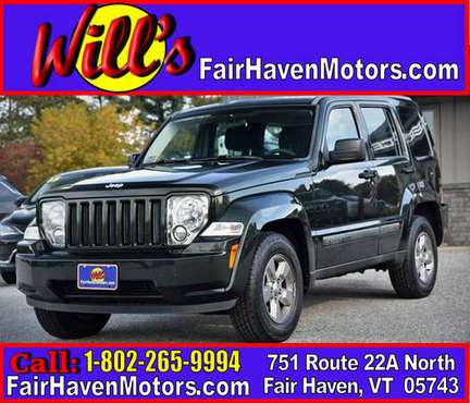 2012 JEEP LIBERTY SPORT 4x4 4dr SUV ONLY 64K CLEAN MILES! CW101497 for sale in FAIR HAVEN, VT