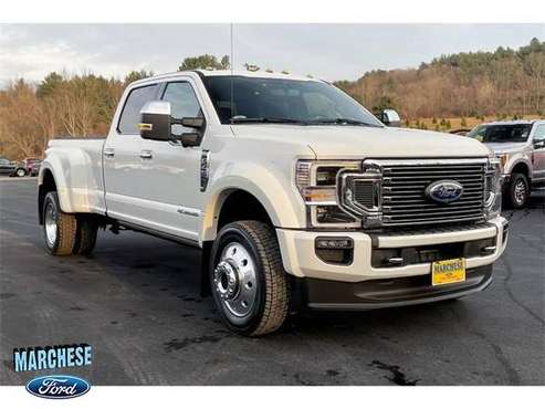 2020 Ford F-450 Super Duty Platinum 4x4 4dr Crew Cab 8 ft LB - cars for sale in VT