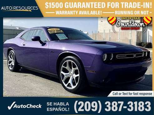 2016 Dodge Challenger SXT Plus Coupe 2D - - by dealer for sale in Merced, CA