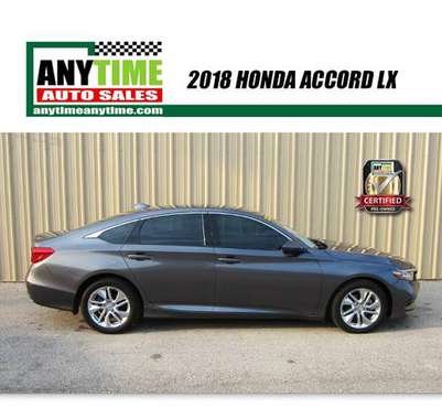 2018 Honda Accord LX - $21,797 W.A.C.* - cars & trucks - by dealer -... for sale in Rapid City, SD