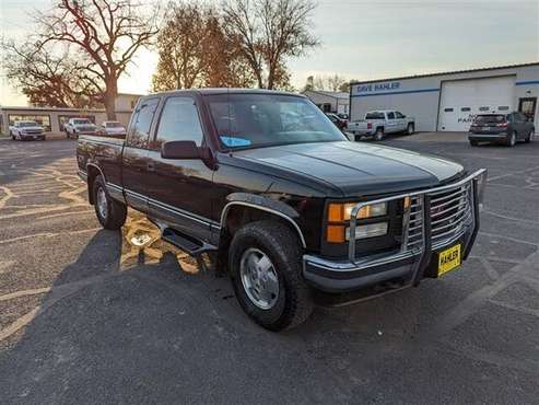 1997 GMC Sierra 1500 K1500 SLE 4WD Extended Cab SB for sale in Webster, SD