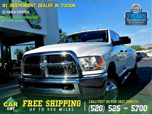873/mo - 2018 Ram 3500 Tradesman - - by dealer for sale in Tucson, AZ