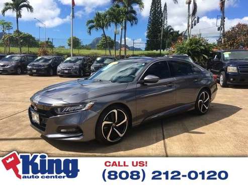 2018 Honda Accord Sport 2.0T - cars & trucks - by dealer - vehicle... for sale in Lihue, HI