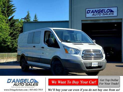 2016 Ford Transit Cargo 250 3dr SWB Low Roof with 60/40 Side Passenger Doors for sale in Hillsboro, OR