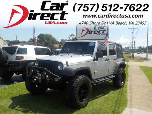 2012 Jeep Wrangler Unlimited UNLIMITED SPORT, SOFT TOP, MANUAL, TOW & for sale in Virginia Beach, VA