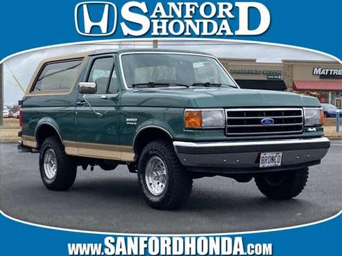 1990 Ford Bronco Eddie Bauer 4WD for sale in Sanford, NC