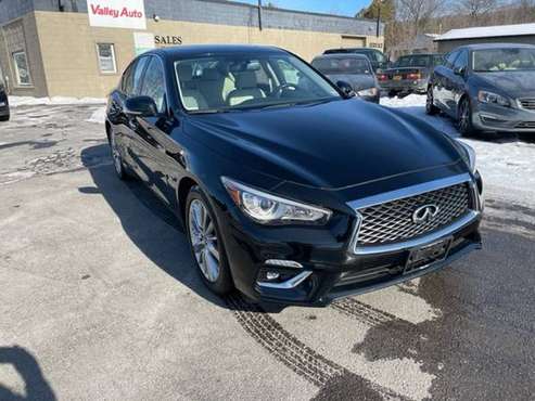 2018 Infiniti Q50 AWD 3 0T Luxe One owner and loaded with options! for sale in Syracuse, NY