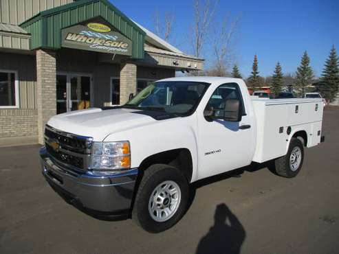 2012 chevrolet 3500 regular cab utility 4x4 only 67k miles clean 4wd... for sale in Forest Lake, MN