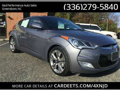 2016 HYUNDAI VELOSTER - cars & trucks - by dealer - vehicle... for sale in Greensboro, NC