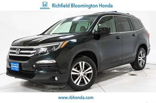 2017 Honda Pilot EX-L AWD Black Forest Pearl for sale in Richfield, MN