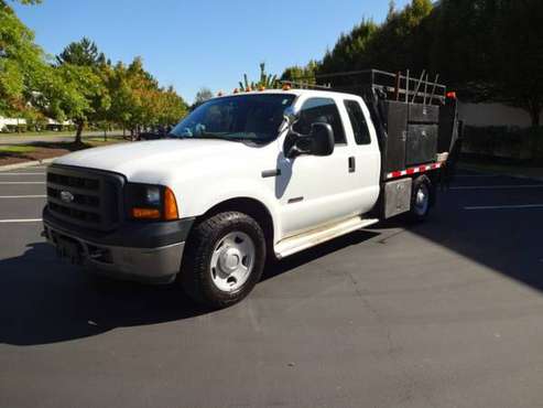 2006 Ford Super Duty F350 Xtra Cab Service/Utility Lift Gate Bed:99k... for sale in Auburn, WA