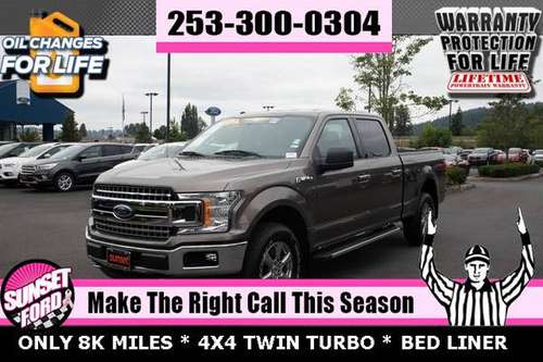 2018 Ford F-150 XLT 4WD SuperCrew 4X4 PICKUP TRUCK F150 AWD 1500 for sale in Sumner, WA