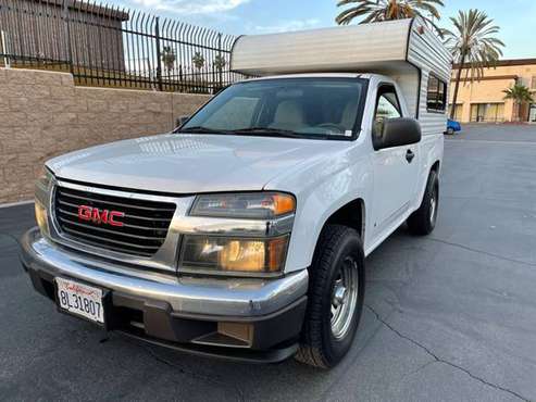 2007 GMC Canyon, Low miles, Newly renovated truck camper - cars & for sale in Escondido, CA