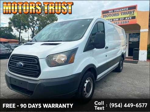 2015 Ford Transit Cargo Van T-150 130" Low Rf 8600 GVWR Sliding RH... for sale in Miami, FL