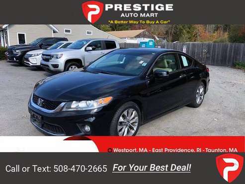 2014 Honda Accord Coupe EX coupe Black - cars & trucks - by dealer -... for sale in Westport , MA