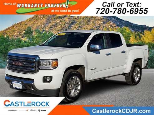 2016 GMC Canyon SLT Crew Cab 4WD for sale in Castle Rock, CO