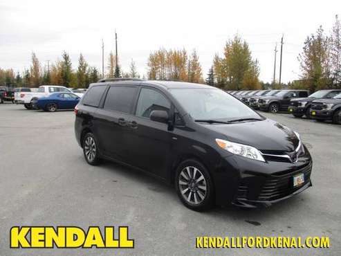 2018 Toyota Sienna Midnight Black Metallic *PRICED TO SELL SOON!* for sale in Soldotna, AK