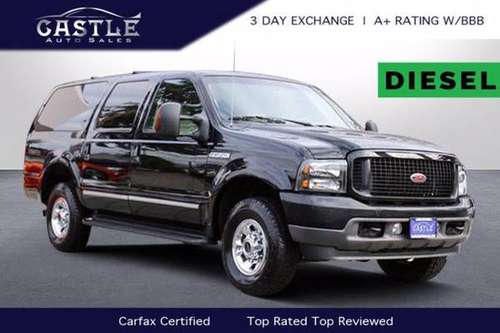 2004 Ford Excursion Diesel 4x4 4WD Limited SUV - cars & trucks - by... for sale in Lynnwood, WA