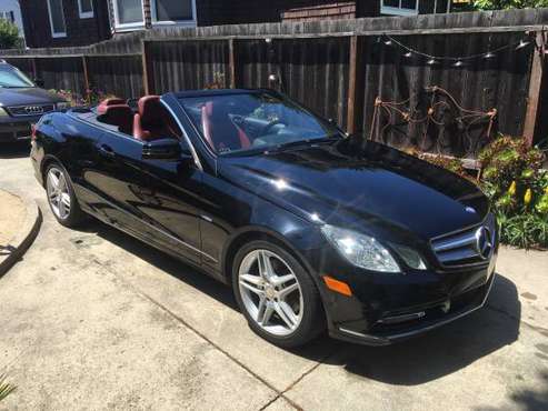 2012 Mercedes E350 Cabriolet, Exquisite - cars & trucks - by owner -... for sale in Napa, CA