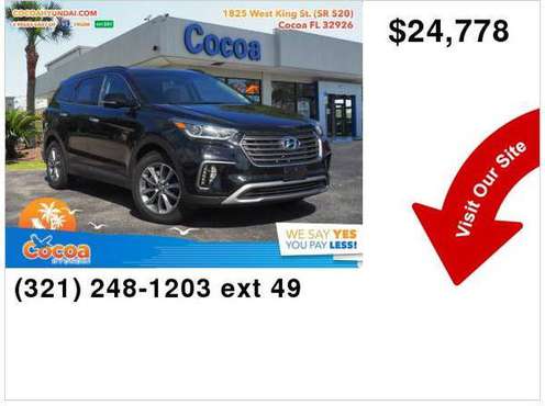 2018 Hyundai Santa Fe SE for sale in Cocoa, FL