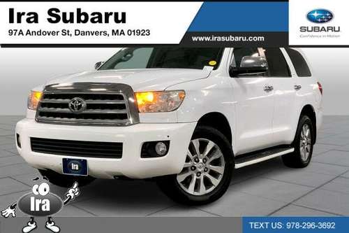 2008 Toyota Sequoia Limited 4WD for sale in MA