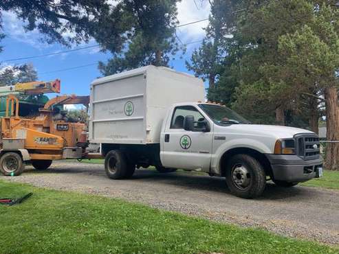 Chip Truck F350 Dump Box for sale in Bend, OR