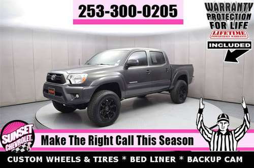 2015 Toyota Tacoma 4.0L V6 4WD Double Cab 4X4 PICKUP TRUCK for sale in Sumner, WA