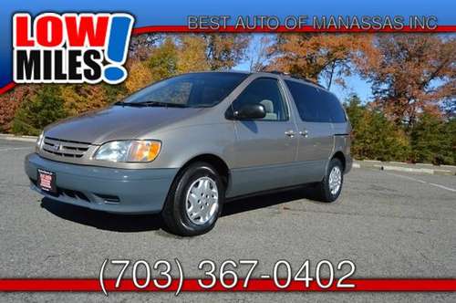 2003 TOYOTA SIENNA CE LOW MILES - - by dealer for sale in MANASSAS, District Of Columbia
