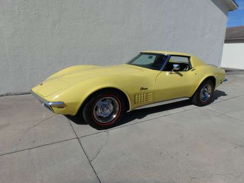 1970 Corvette 350-350hp 4-speed with AC - cars & trucks - by owner -... for sale in Fort Myers, FL