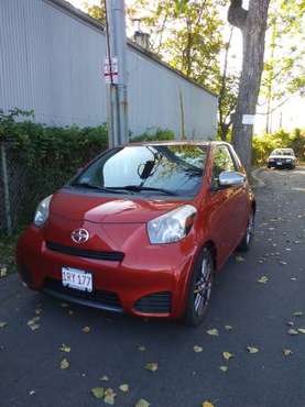 2012 Orange scion IQ low milage by owner for sale in Malden, MA