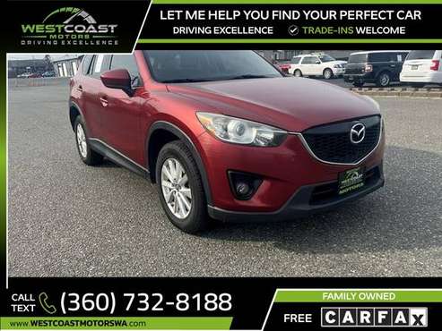 2013 Mazda CX5 CX 5 CX-5 Touring Sport Utility 4D FOR ONLY - cars & for sale in Bellingham, WA