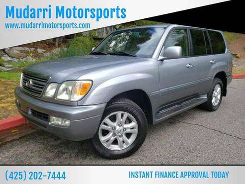 2005 Lexus LX 470 Base 4WD 4dr SUV CALL NOW FOR AVAILABILITY! for sale in Kirkland, WA