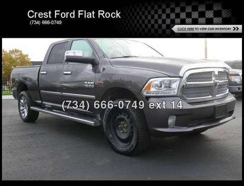 2014 RAM 1500 Laramie Limited - - by dealer - vehicle for sale in FLAT ROCK, MI