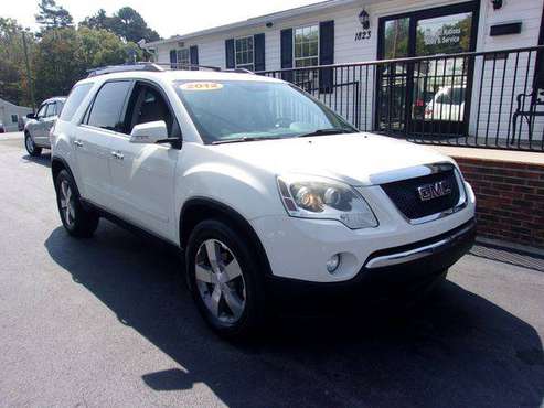 2012 GMC Acadia AWD 4dr SLT1 GUARANTEED CREDIT APPROVAL! for sale in Burlington, NC