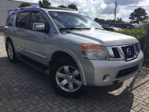 2012 Nissan Armada SL - Lowest Miles / Cleanest Cars In FL - cars &... for sale in Fort Myers, FL