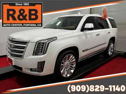 2016 Cadillac Escalade Platinum - Open 9 - 6, No Contact Delivery for sale in Fontana, CA