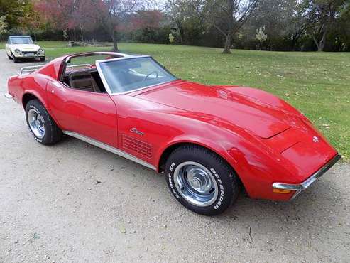 1972 CORVETTE ...MATCHING NUMBERS 350 V8....EXTREMELY CLEAN for sale in Yorkville, CA