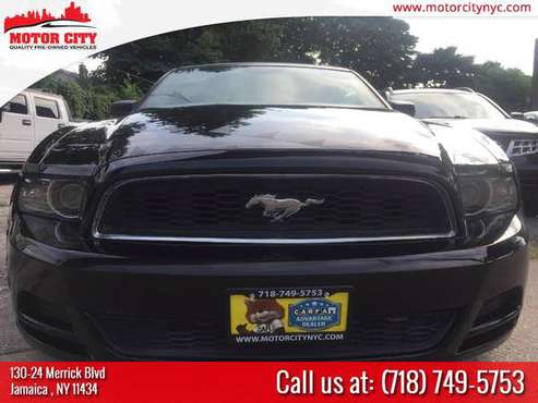 CERTIFIED 2014 FORD MUSTANG V6 CONVERTABLE!WARRANTY! LOADED! LOW MILES for sale in Jamaica, NY