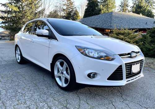 2014 Ford Focus Titanium Low Miles, Clean Title! - cars & trucks -... for sale in Seattle, WA