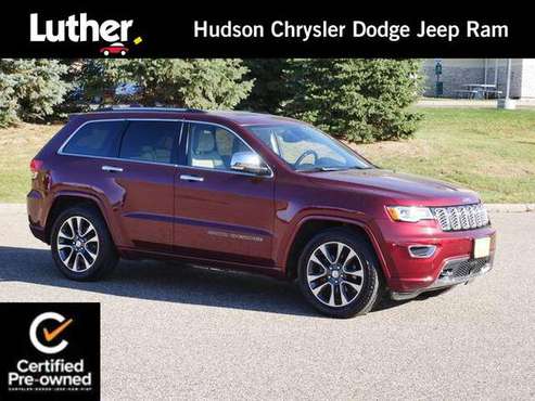2018 Jeep Grand Cherokee Overland - cars & trucks - by dealer -... for sale in Hudson, MN